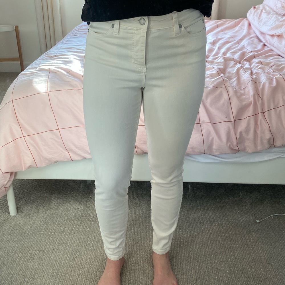 Liverpool Los Angeles ankle skinny - white